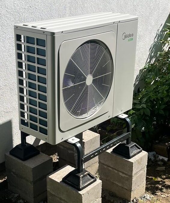 montaż pompy ciepła midea 16 kw brzeg
